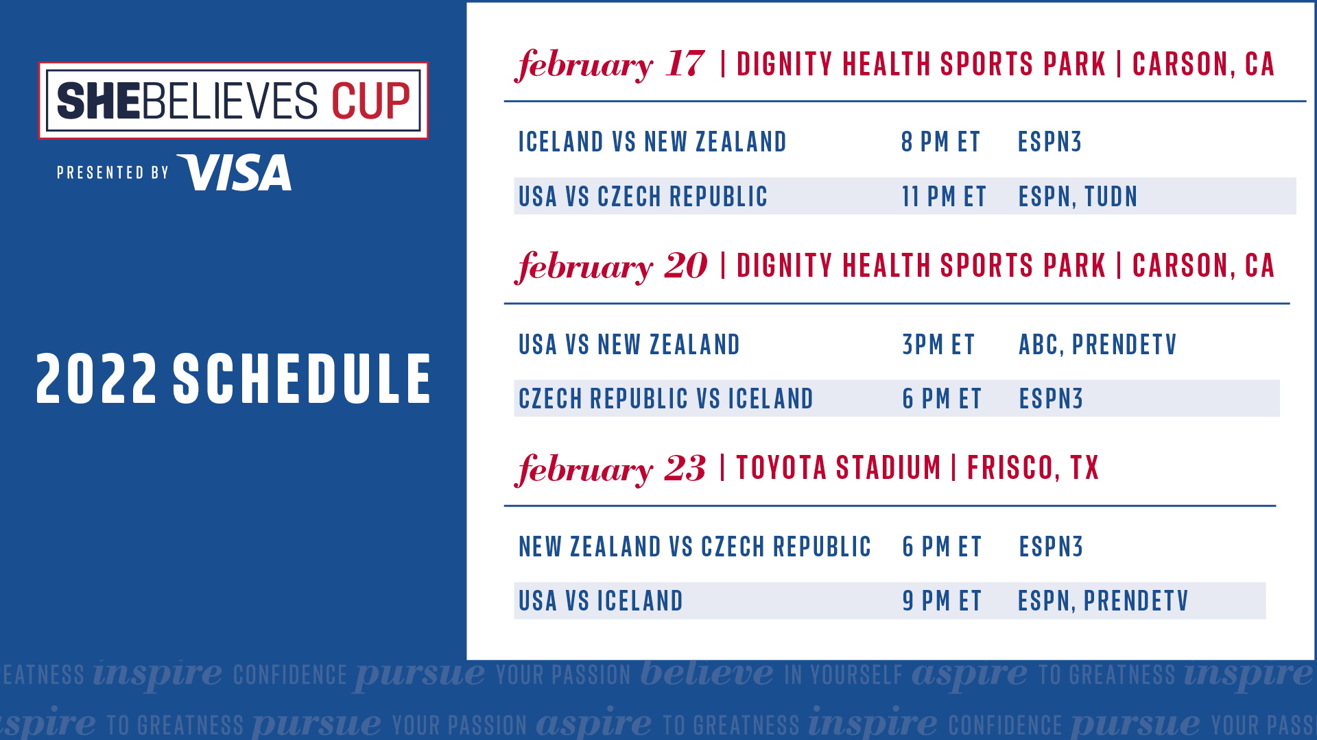 SheBelieves Cup U.S. Soccer Official Website