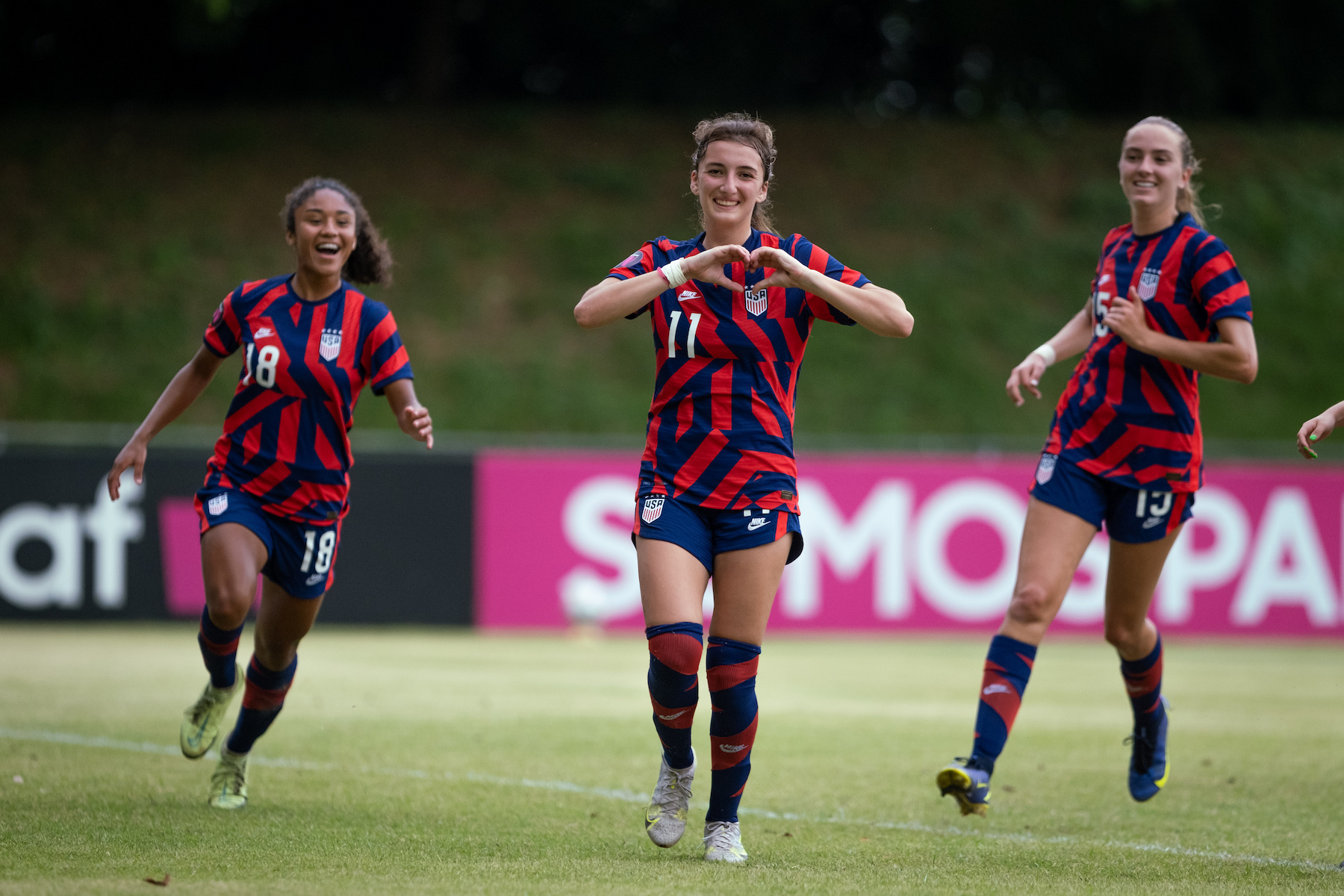 U.S. U-17 Women's Youth National Team Downs Jamaica 4-0 And Advances To  Concacaf Women's U-17 Championship Semifinals