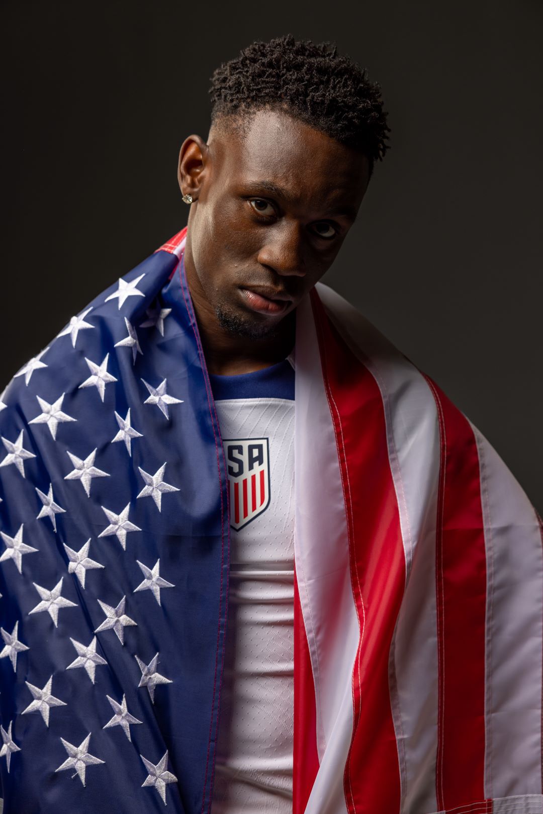 USMNT-eligible Folarin Balogun CONFIRMED to be in United States as NBA's  Orlando Magic honor him before game with custom jersey