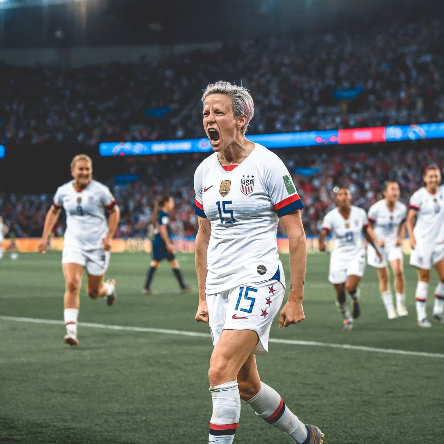 WORLD CUP FRANCE 2019 FIFA WOMEN'S SOCCER FUTBOL TEAM USA GOAL MENS TANK TOP 