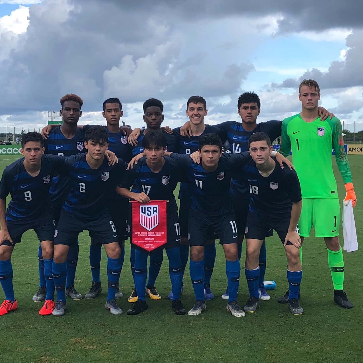 Usa Tops Group B With 4 0 Win Against Suriname At 19 Concacaf U 15 Boys Championship