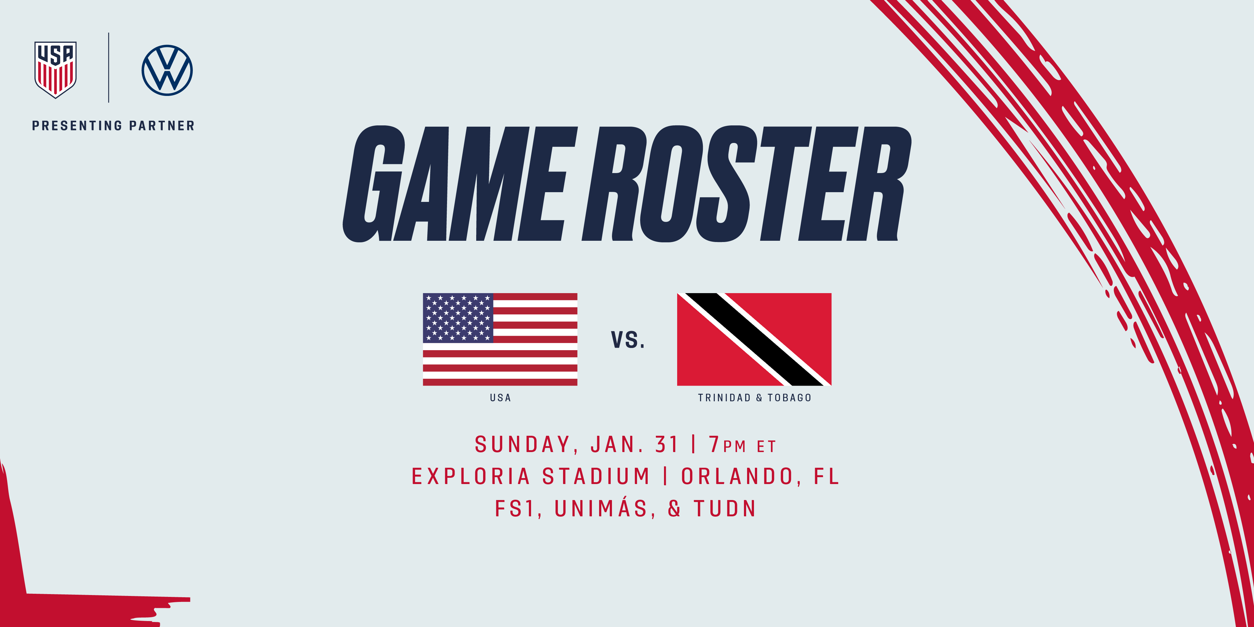 Berhalter nominates 25 players ahead of US Trinidad and Tobago on January 25 in Orlando