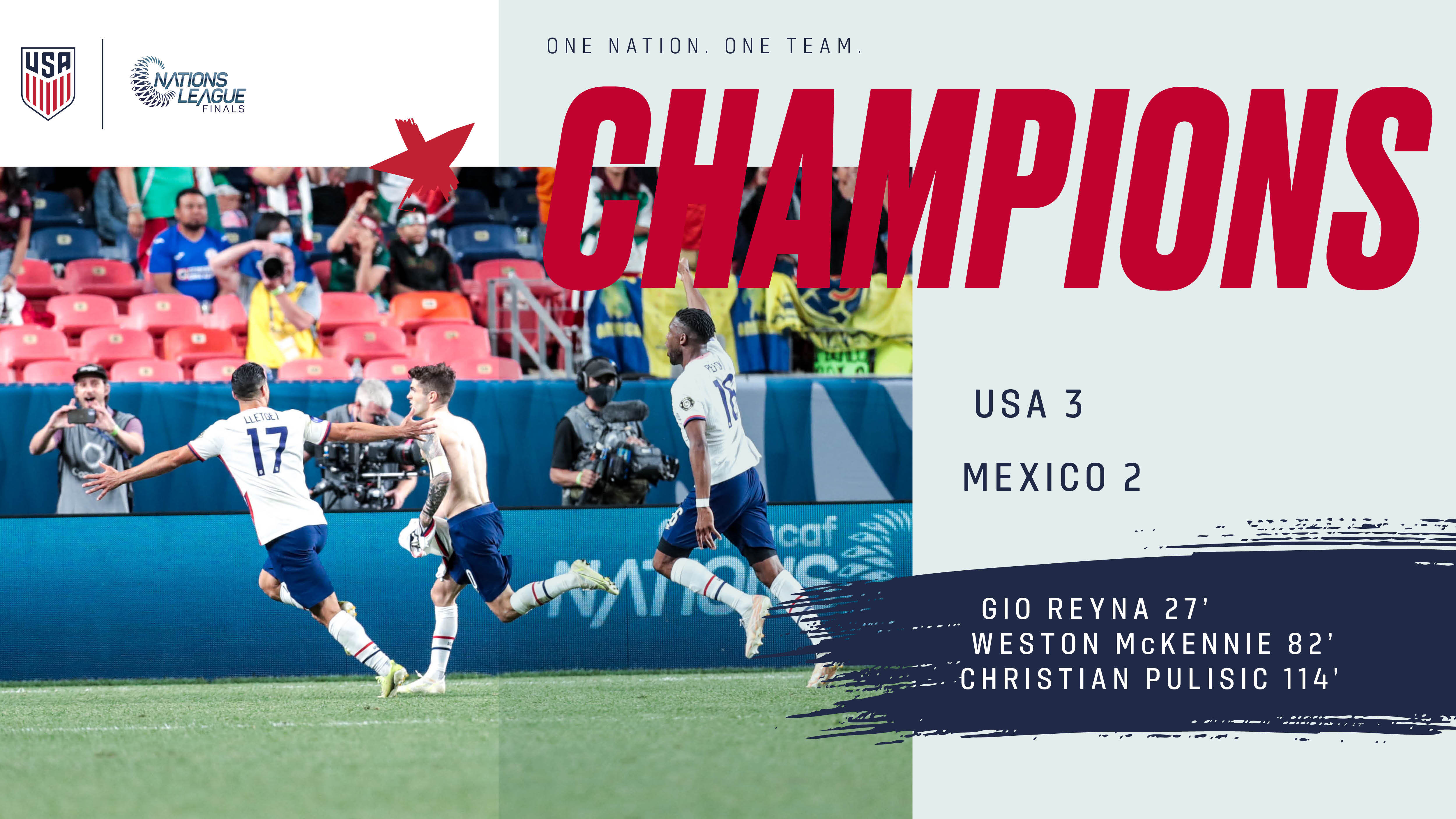 Mexico Vs Usa Nations League Final / United States Beat Mexico In