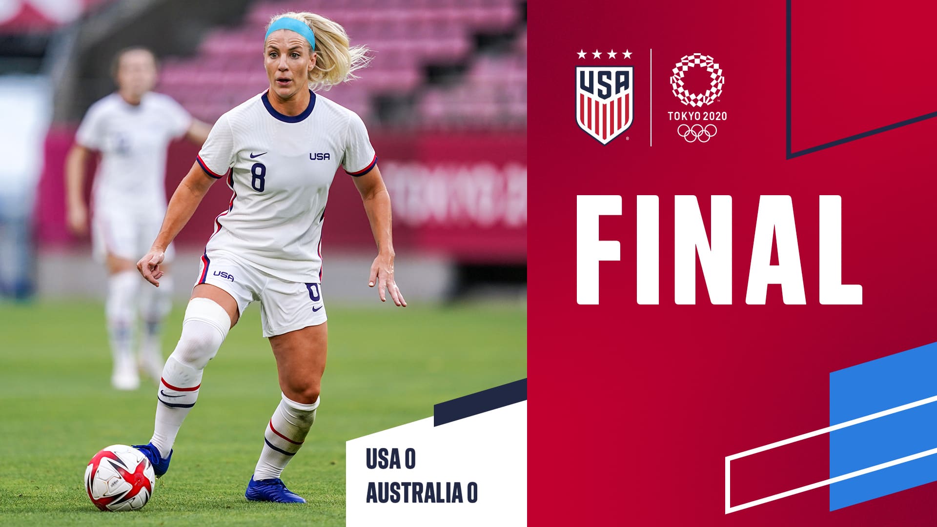 USWNT Heads to Olympic Quarterfinals after Tie with Australia