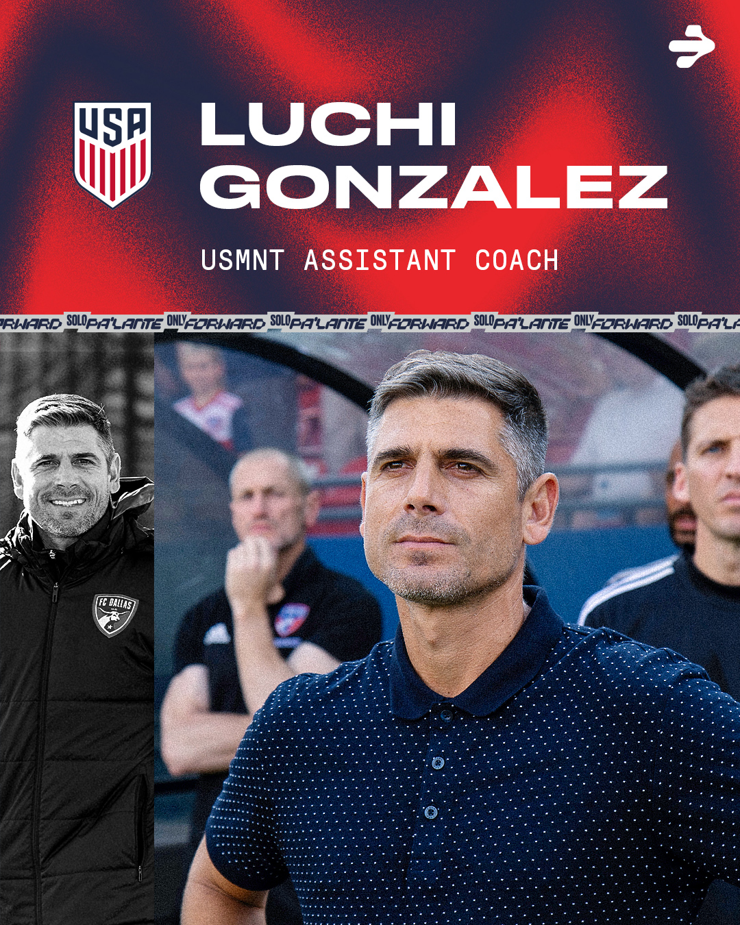 Luchi Gonzalez Appointed Assistant Coach of . Men's National Team