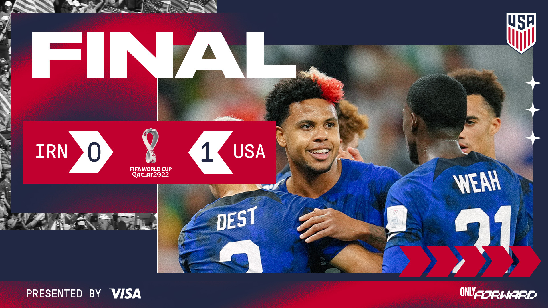 FIFA World Cup 2022: USA results, scores and standings