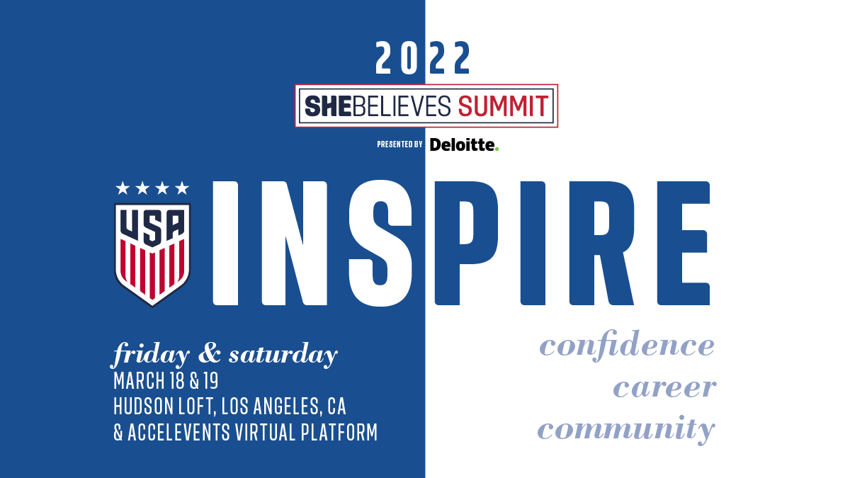 U.S. Soccer Announces List Of Speakers For 2022 SheBelieves Summit