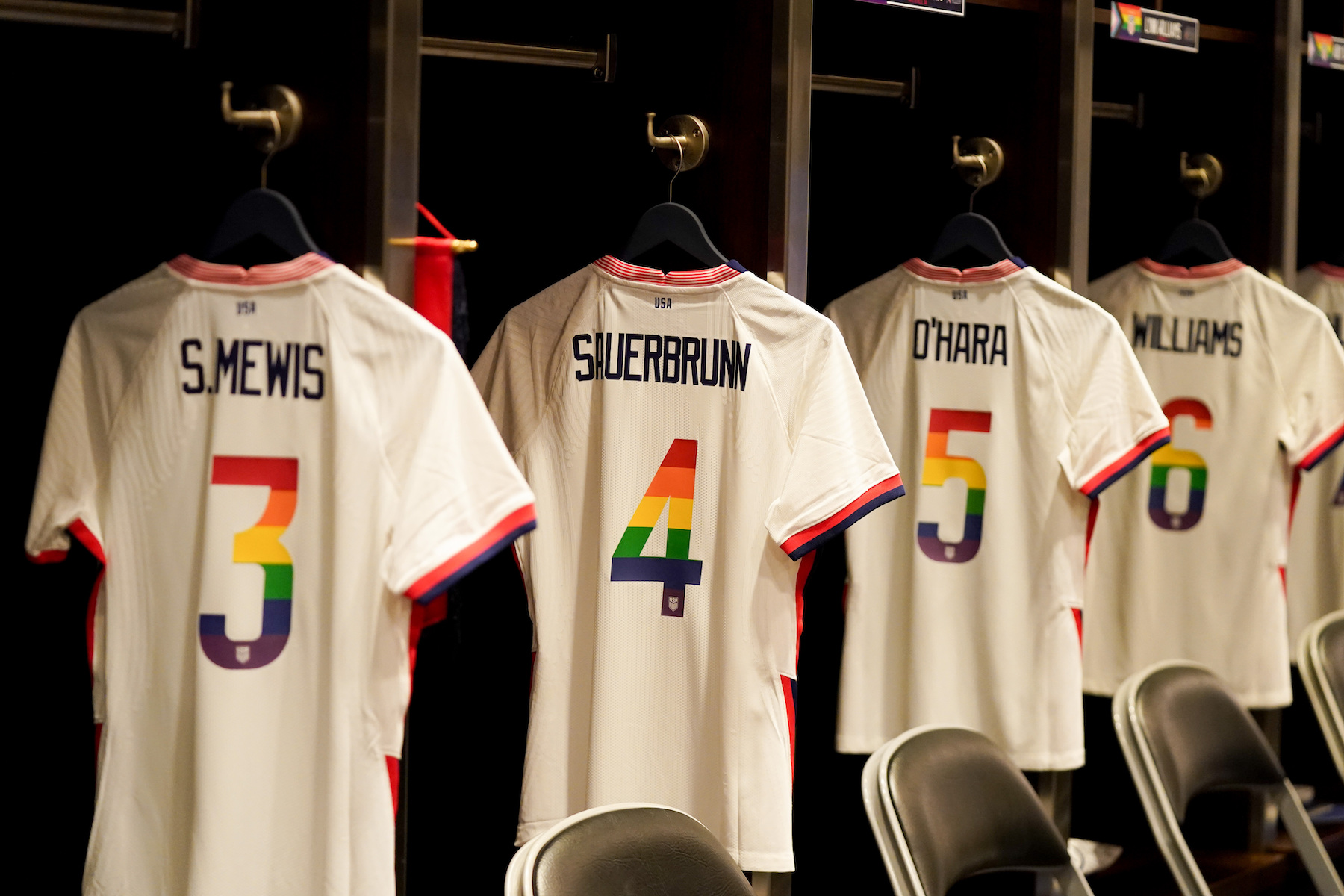 Be the Change': Pride flag made part of US Soccer's World Cup team