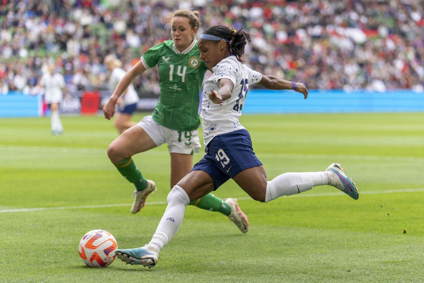 USWNT's versatile Crystal Dunn readies for first World Cup after being last  cut in 2015