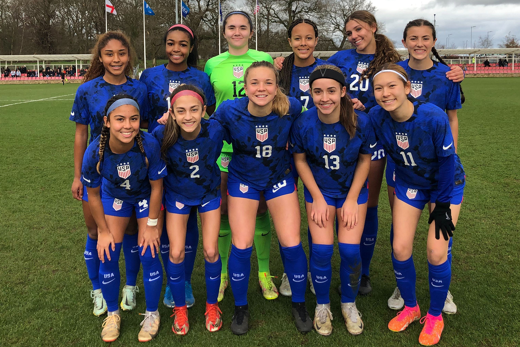 U.S. U-17 Women's Youth National Team Defeats England 3-1 To