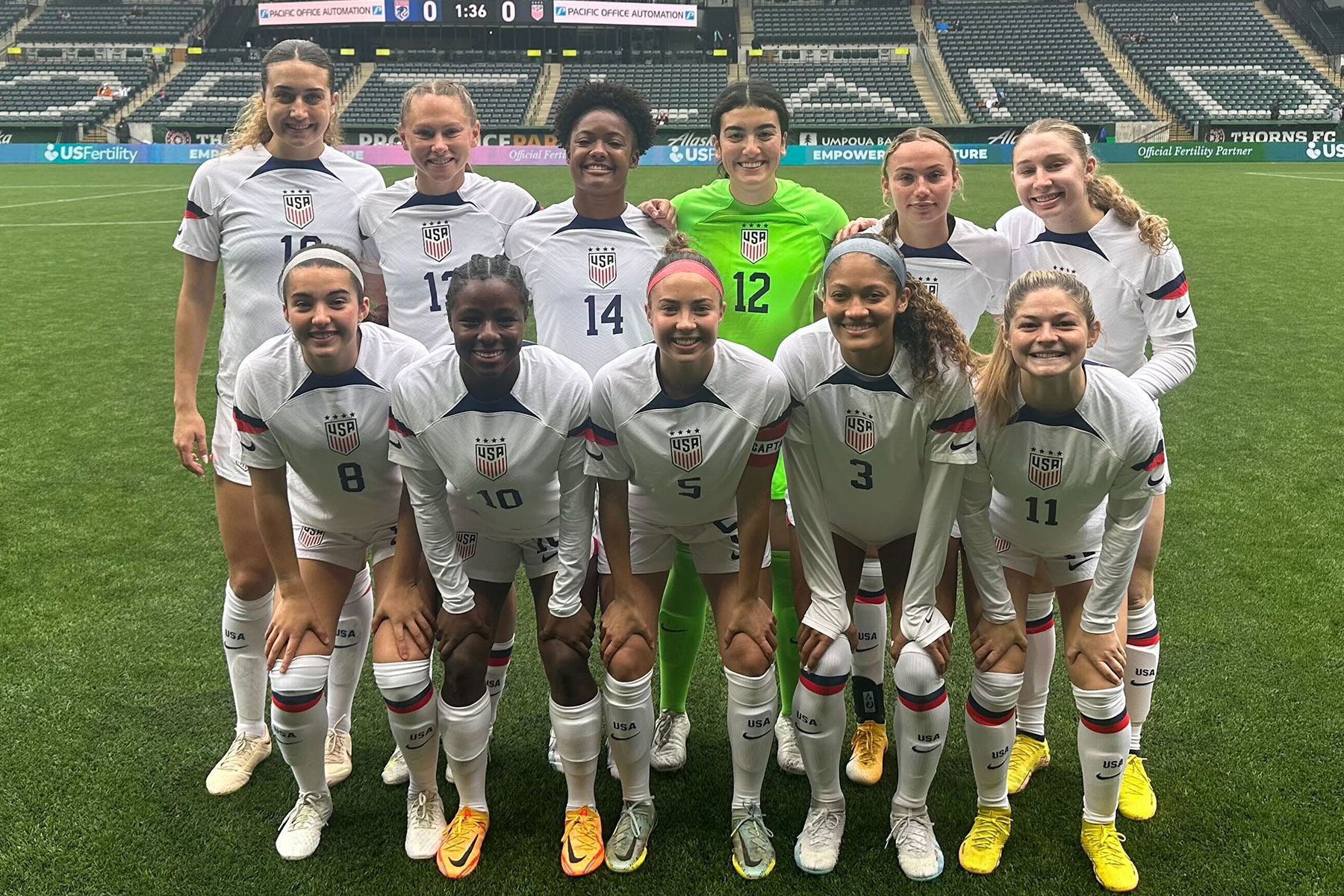 U.S. Under-23 Women’s Youth National Team Falls 3-0 To OL Reign To Open Thorns Preseason Tournament | U.S. Soccer Official Website