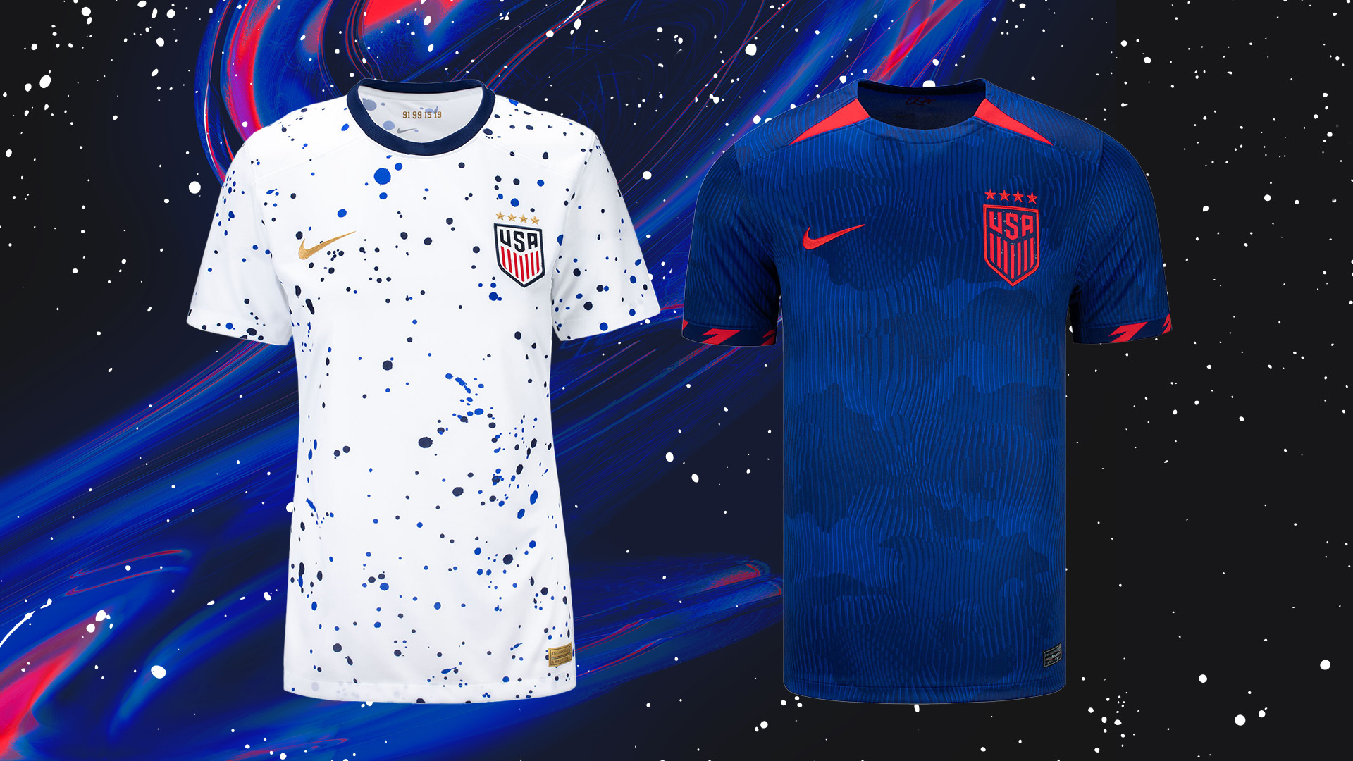 U.S. Soccer And Nike Reveal New 2023 Home And Away Uniforms Ahead Of