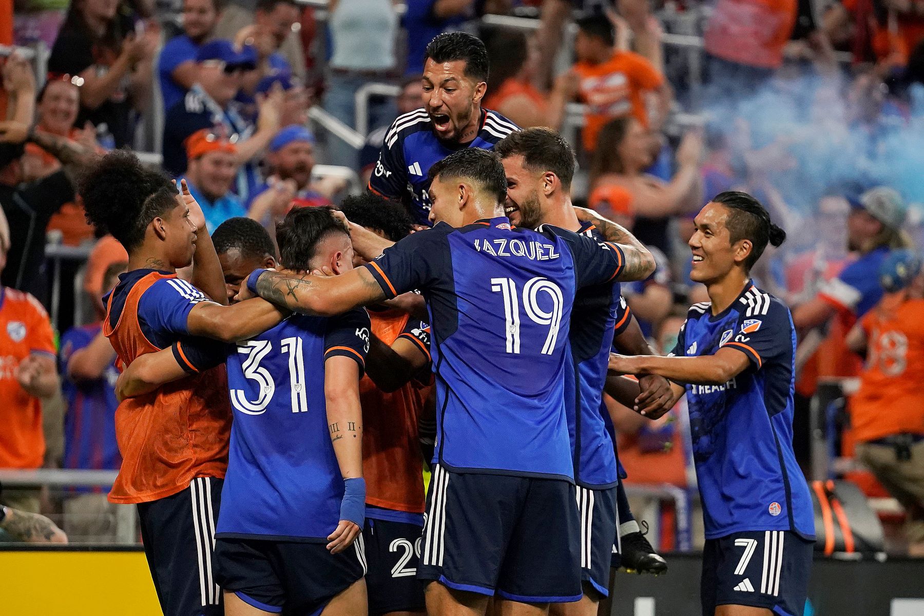 MLS Clubs FC Cincinnati and Houston Dynamo advance on first night of 2023 US Open Cup quarterfinals