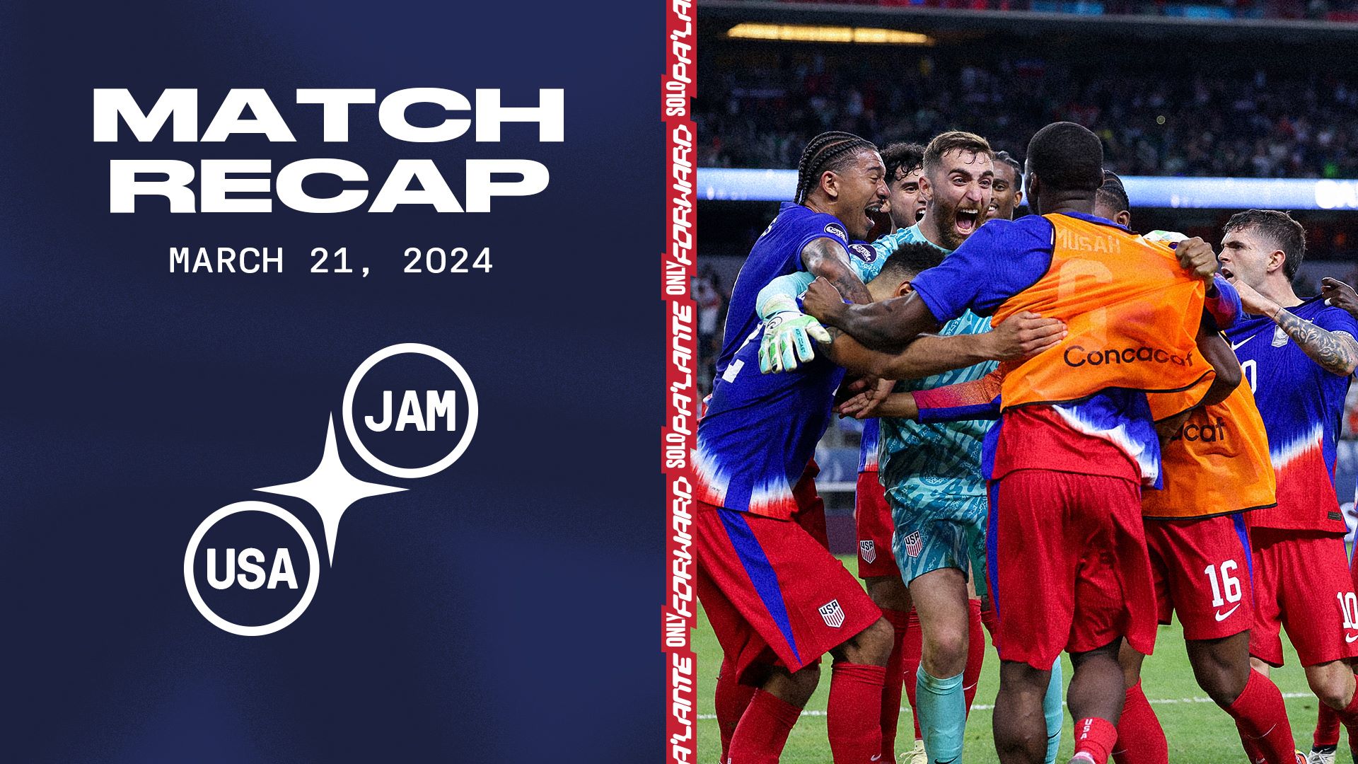 USMNT vs Jamaica: Match Recap & Stats |  Concacaf Nations League Semi-Final