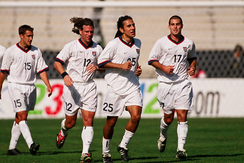 Pablo Mastroeni - U.S. MNT vs. Costa Rica; February 2, 2002 - CONCACAF Gold Cup Final