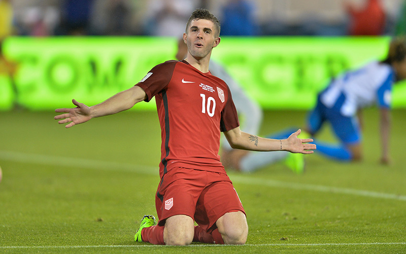 Five Things to Know About MNT Midfielder Christian Pulisic